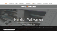 Desktop Screenshot of print-service.at